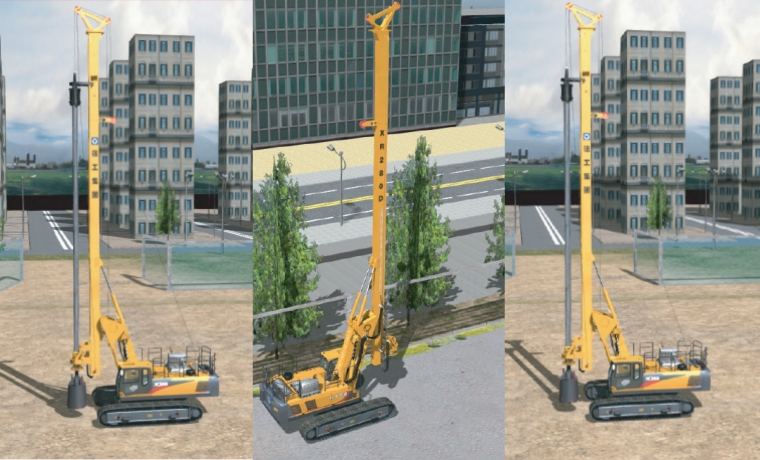 旋挖转机训练模拟器