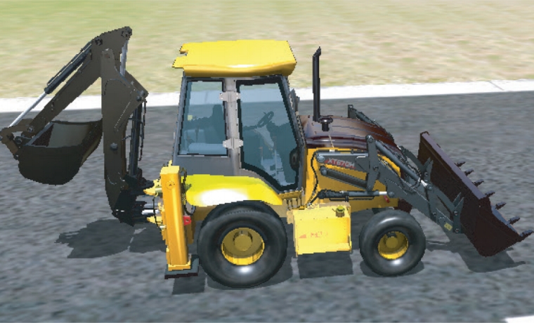 挖机装载机训练模拟器