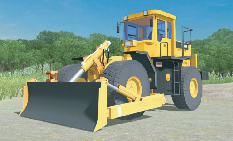 轮式推土机训练模拟器