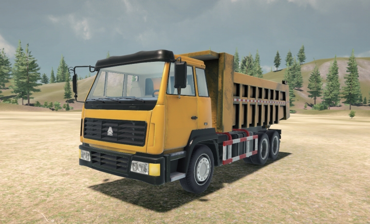 自卸翻斗车训练模拟器