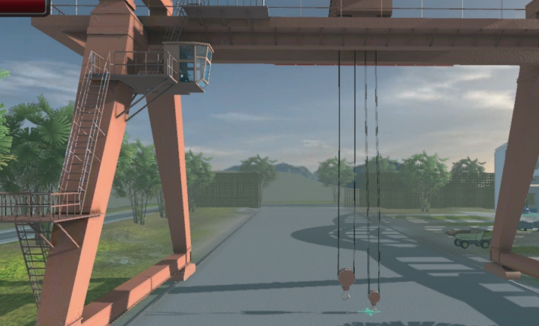 桥门式起重机训练模拟器