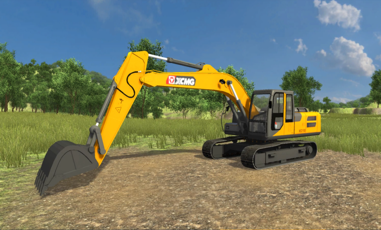 履带式挖掘机训练模拟器